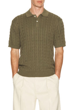 Beams Plus - Knit Polo Cable