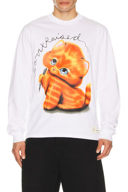 Born x Raised - Kitty Long Sleeve Tee