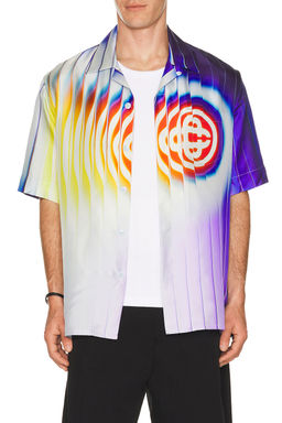 Casablanca - Shockwave Cuban Collar Shirt