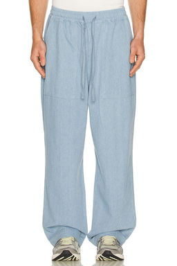 KAPPY DESIGN - Fatigue Stripe Denim Pants