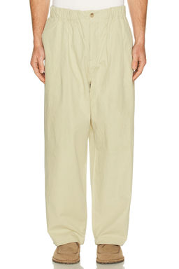 KAPPY DESIGN - Pintuck Wide Chino Pants
