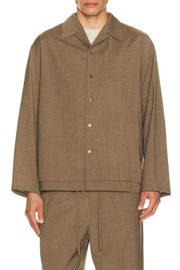 Le17Septembre - Double Layered Open Collar Shirt