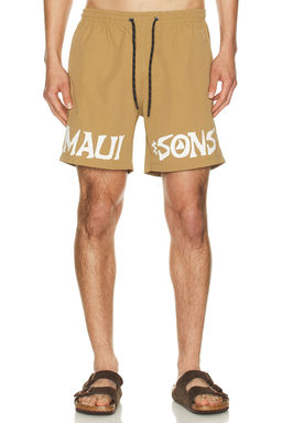 Maui and Sons - Stone Swim Trunk