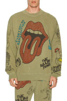 Madeworn - Rolling Stones Sketch Classic Crew Sweatshirt