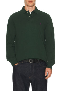 POLO RALPH LAUREN - Long Sleeve Mesh Polo