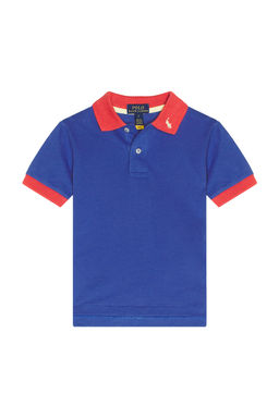 POLO RALPH LAUREN - Short Sleeve Mesh Collared Polo TShirt