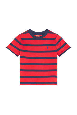 POLO RALPH LAUREN - Jersey Knit Striped Crewneck T-shirt