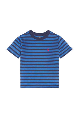 POLO RALPH LAUREN - Classic Jersey Knit Striped Crewneck T-shirt