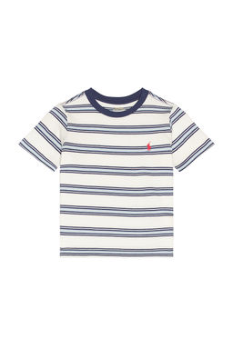 POLO RALPH LAUREN - Short Sleeve Jersey Knit Striped Crewneck T-shirt