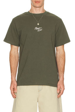 Rhythm - Heavy Vintage Embroidered T-Shirt