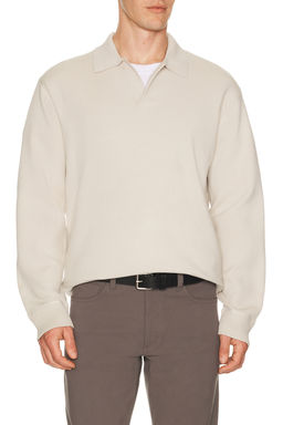 Theory - Light Bilen Jonny Collar Pop Over Sweater