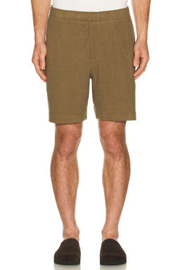 Vince - Boucle Elastic Waist Short