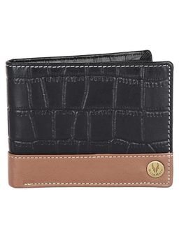 WILDHORN - Black Top Grain Portrait Leather Wallet for Men