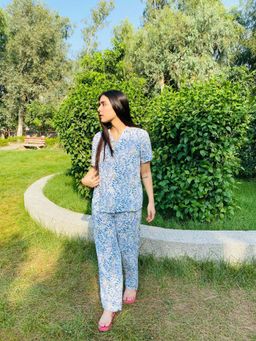 Dusk Attire - Amara Pyjama White (Set of 2)