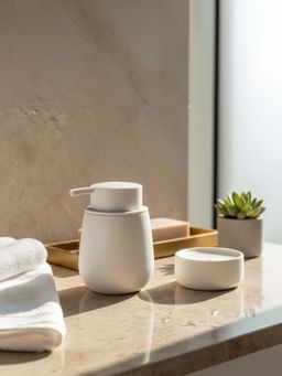 Mason Home - Lunara Bathroom Dispenser - Beige