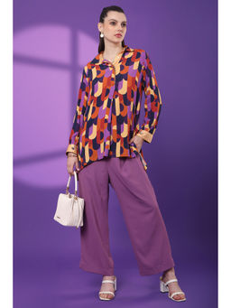 TAMISKA BY NARENDRA KUMAR - Purple Printed Tunic