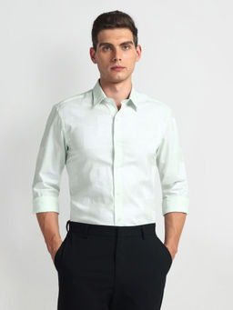 Arrow Newyork - Green Manhattan Slim Fit Checks Shirt