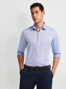 Arrow - Blue Pure Cotton Slim Fit Shirt