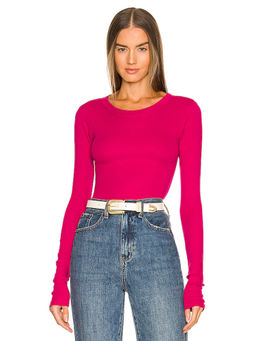 LA Made - Long Sleeve Crew Neck Top