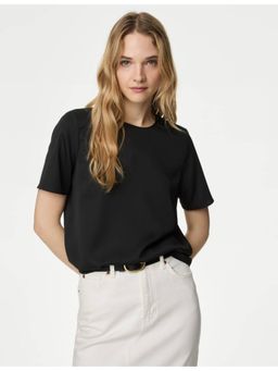 Marks & Spencer - Black Round Neck Top