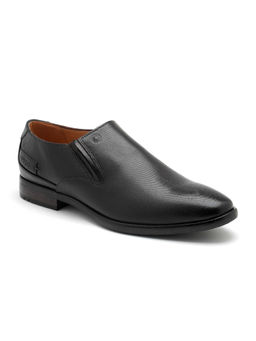 Ruosh - Black Formal Slip On Moccasins