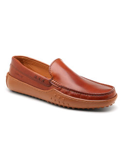 Ruosh - Tan Driver Casual Loafers For Men
