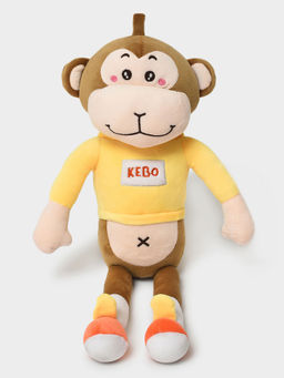 Mi Arcus - Monkey Soft & Plush Soft Toy Brown - Height 54 cm