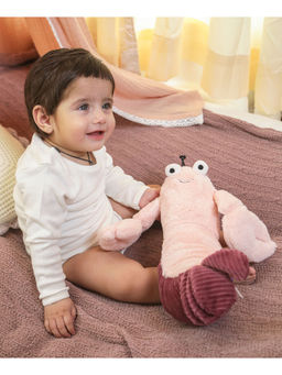 Mi Arcus - Lobster Soft Plush Toy Peach - Length 40.6 cm