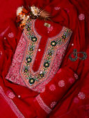 Red color option, Sold out, Currently selected