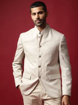 Rare Rabbit - Elsie Beige Bandhgala