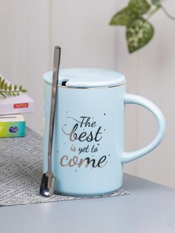 Voncasa - Coffee Mug with Lid (450 Ml)