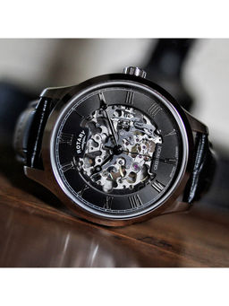 Rotary - Greenwich Automatic Watch for Men-Black