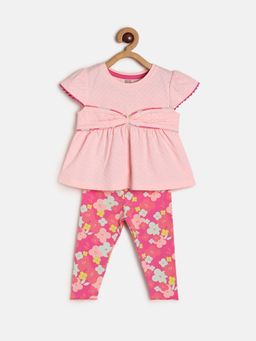 MINI KLUB - Girls Pink Top and Pants (Set of 2)