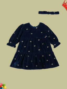MINI KLUB - Girls Dress Blue (Set of 2)