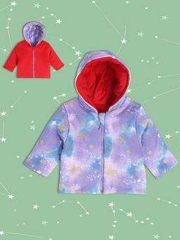 MINI KLUB - Girls Red Purple Reversable Jacket