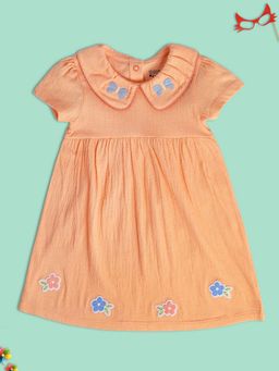 MINI KLUB - Girls Orange Dress (Set of 2)