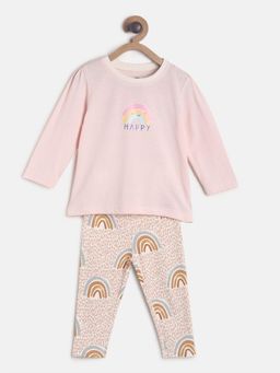 MINI KLUB - Girls Pink Top and Leggings (Set of 2)