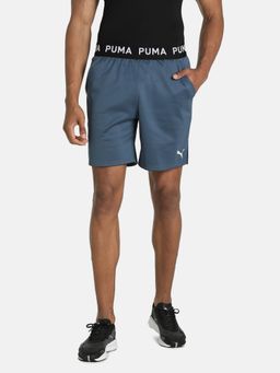 Puma - Train Fit Pwrfleece 7" Men Gray Shorts