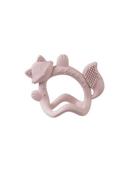 b.box - Silicone Wrist Teether Fox Blush Pink
