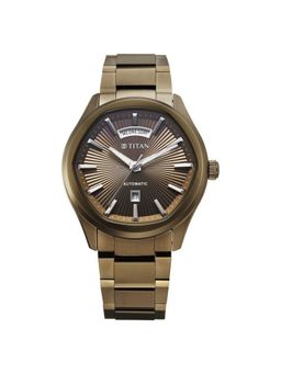 Titan - Men Titan Astral Brown Dial Analog Watch - 90209Qm01 (M)