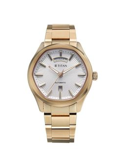 Titan - Men Titan Astral Silver Dial Analog Watch - 90209Wm01 (M)
