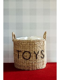 H&M - Home Beige Toy Storage Basket