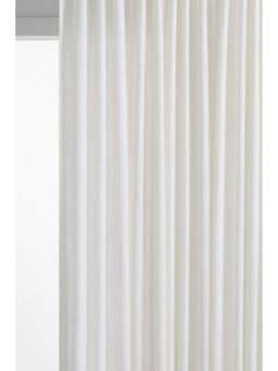H&M - Home White 2-Pack Linen-Blend Curtains