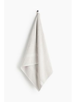 H&M - Home Grey Cotton Terry Bath Towel