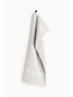 H&M - Home Grey Cotton Terry Hand Towel
