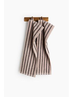 H&M - Home Beige 2-Pack Cotton Terry Guest Towels