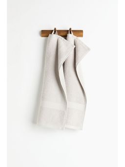 H&M - Home Grey 2-Pack Cotton Terry Guest Towels
