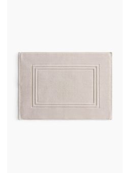 H&M - Home Beige Cotton Terry Bath Mat