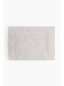 H&M - Home Grey Cotton Terry Bath Mat