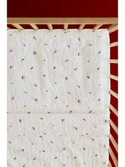 H&M - Home Multi-Color Seersucker Cot Duvet Cover Set